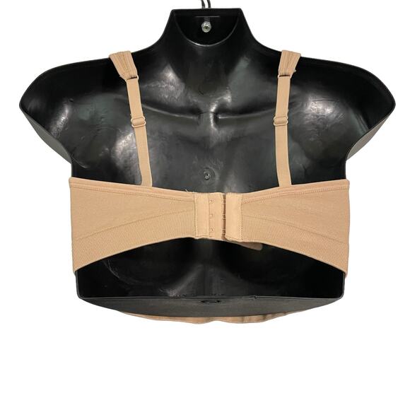 Auden Nursing Bra Womens Size Medium Tan Nursing and Pumping Bra Wireless 281R3 - Picture 2 of 15